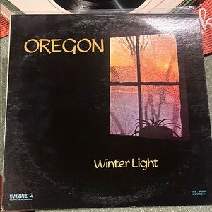 Oregon Winter Light USA 1974 Vanguard LP VG+/VG+ Jazz/Prog Vinatge EUC